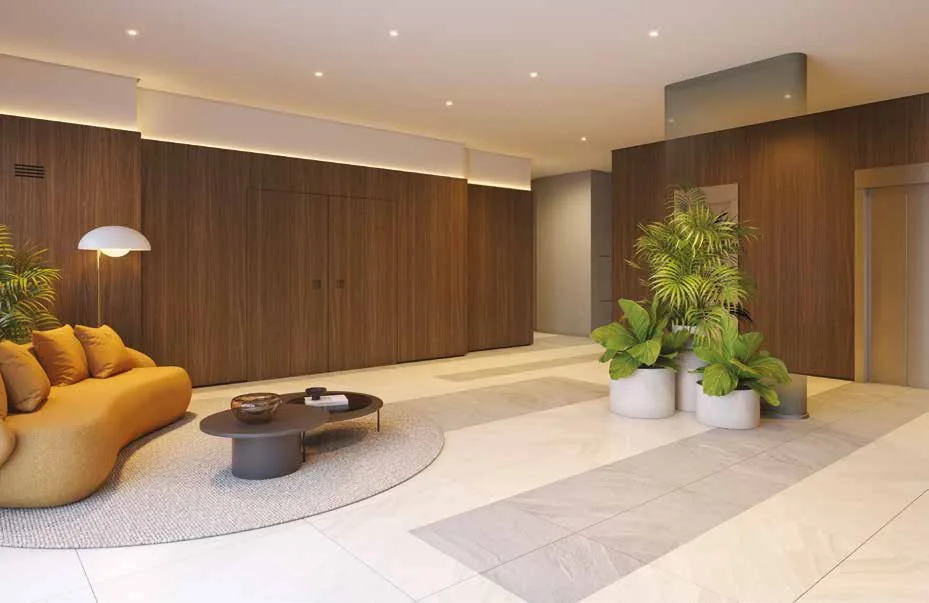 Lobby do Azzure Resort Life Osasco