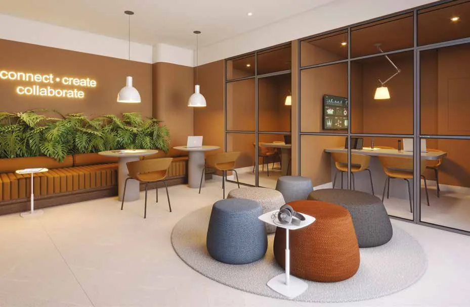 Coworking do Azzure Resort Life Osasco